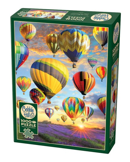 Hot Air Balloons 1000 Piece Jigsaw Puzzle