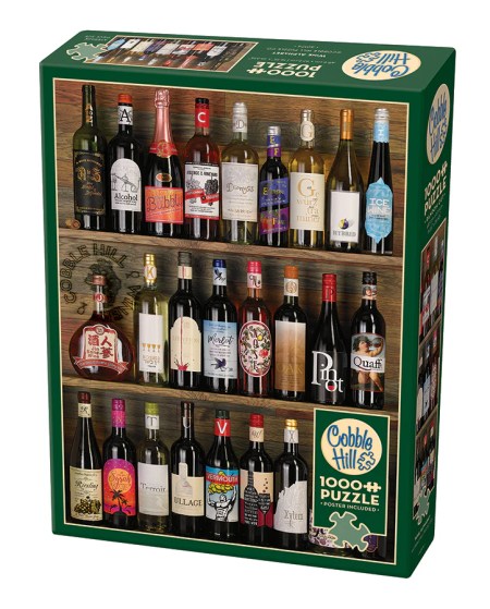 Wine Alphabet 1000 Piece Jigsaw Puzzle