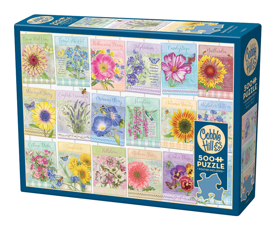 Seed Packets 500 Piece Jigsaw Puzzle