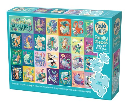 Animal Alphabet 350 Piece Jigsaw Puzzle