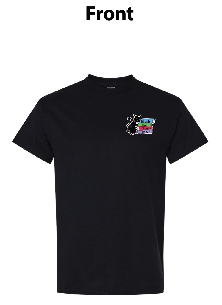 Black Cat Books Inc Gildan T-Shirt (Large)