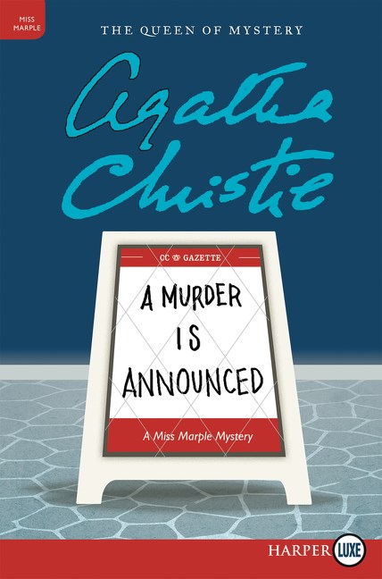 A Murder Is Announced (Large Type)