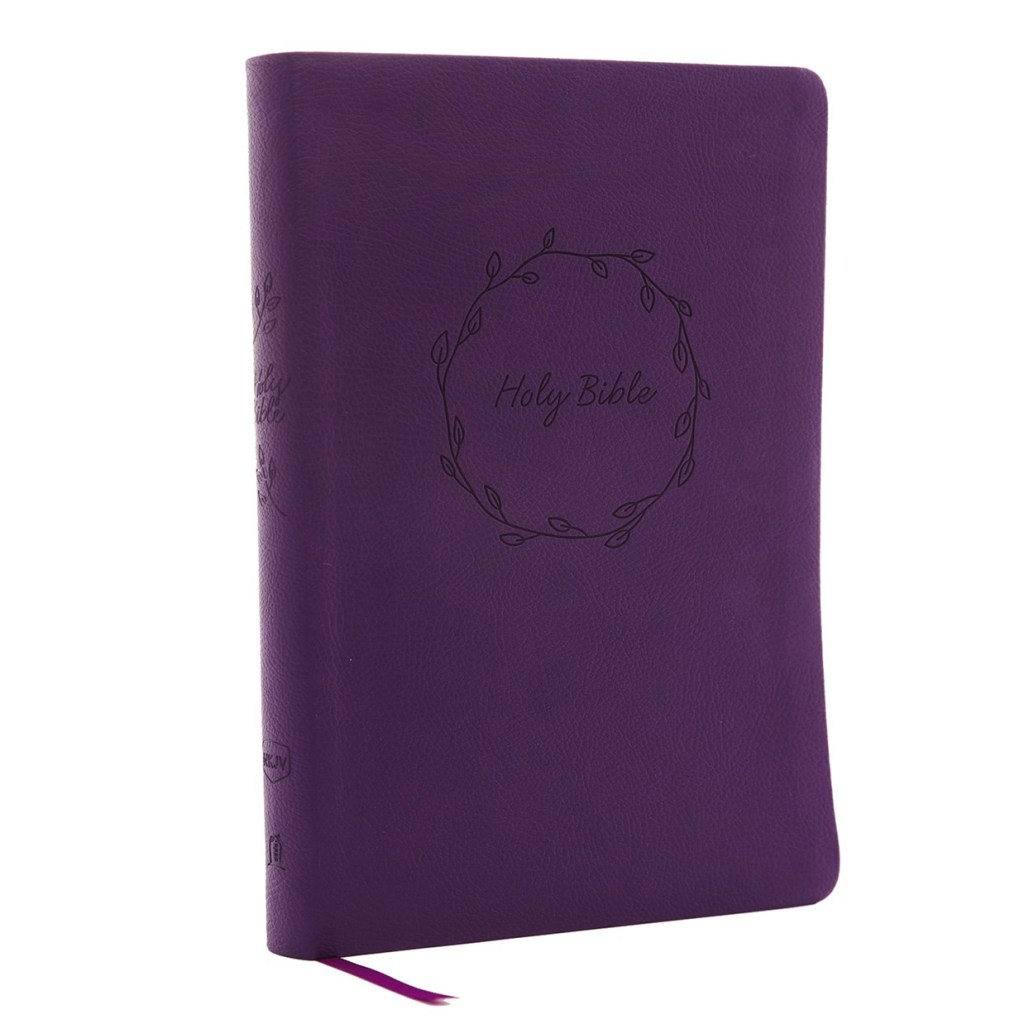 Holy Bible,  NKJV, Value Thin-line Bible, Large Print, Purple Leathersoft, Red Letter, Comfort Print: New King James Version